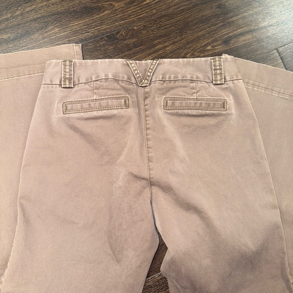 J. Crew Women's City Fit Twill brown Chino‎  Size 6 - Picture 3 of 3